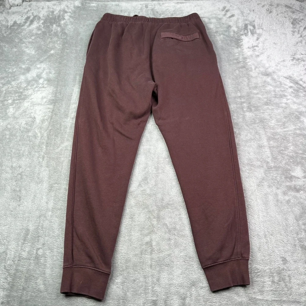 Nike Sportswear Club Fleece Joggers Womens Medium Maroon Solid Tapered Sweats